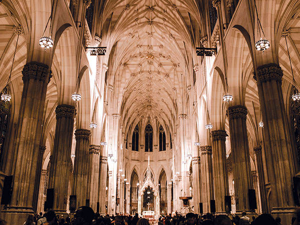 St. Patrick's cathedral interior