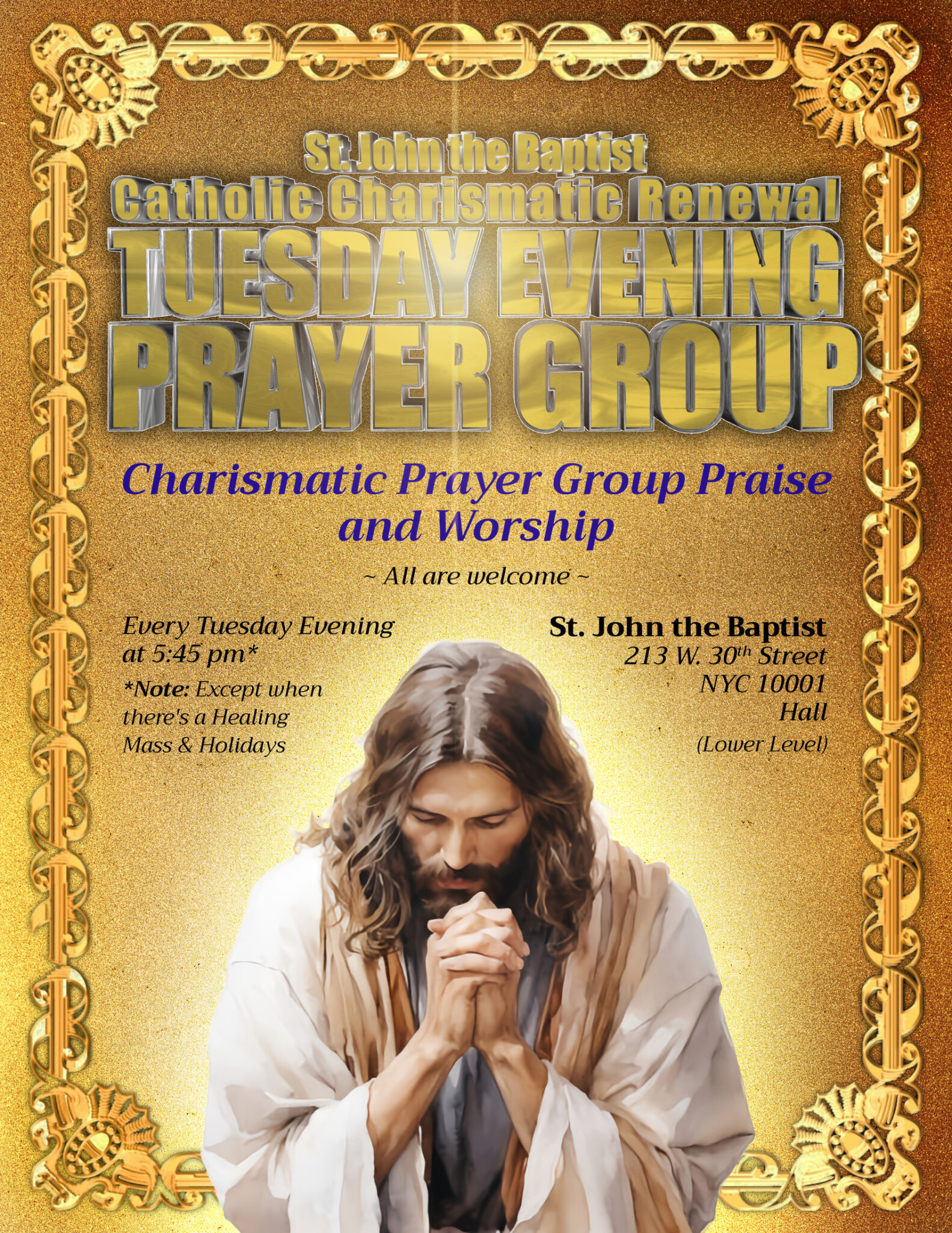 Christ-in-the-City - Charismatic Prayer Group Praise and Worship at St ...