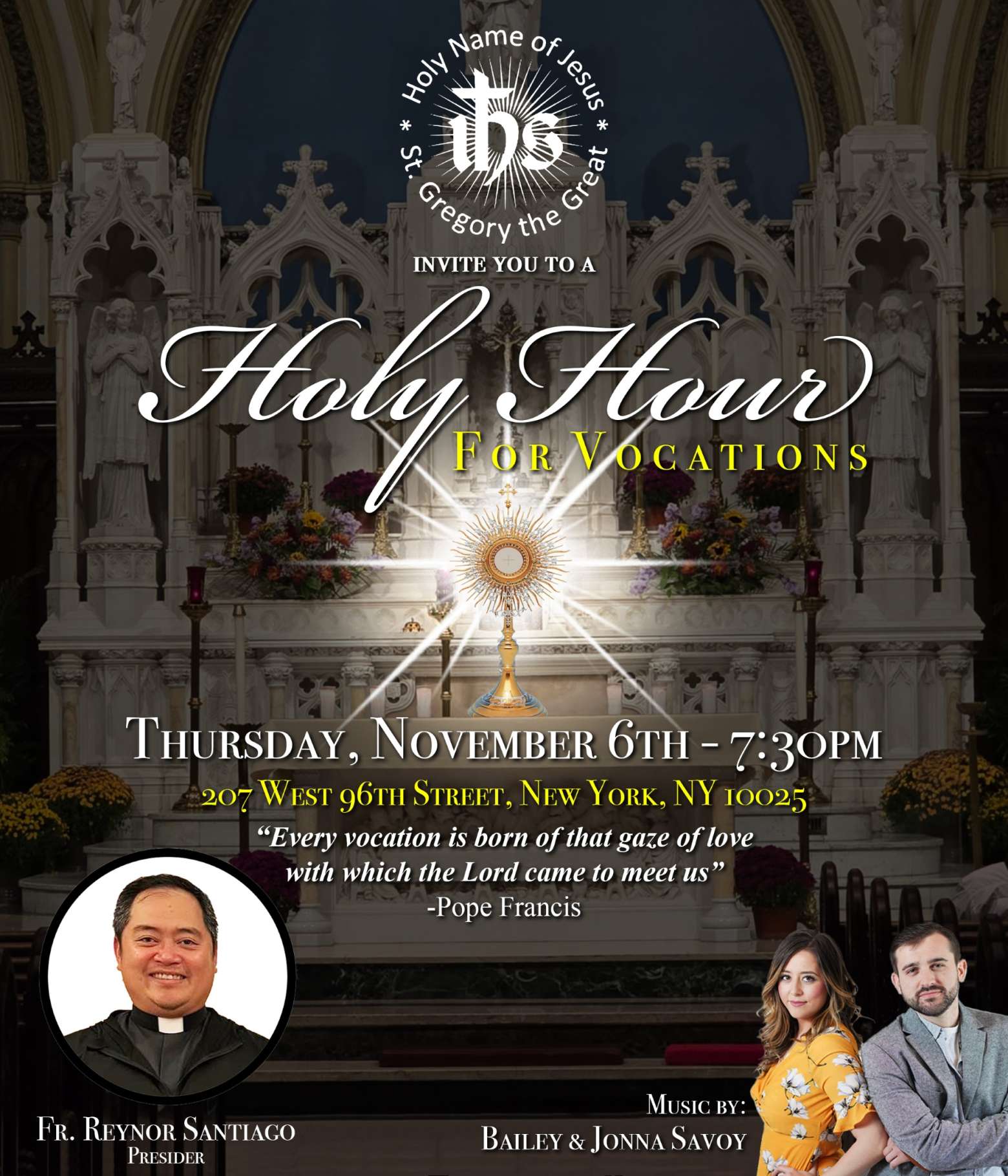 Holy Hour for Vocations